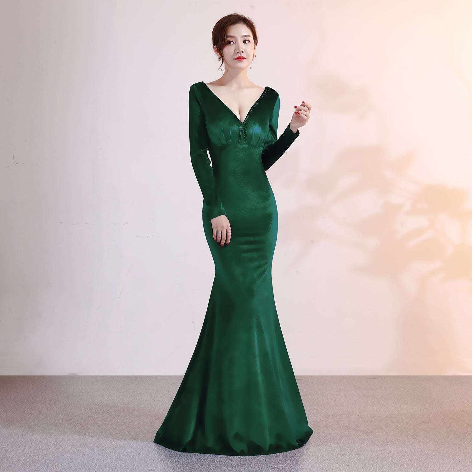 Velvet Evening Dress Mermaid Dress