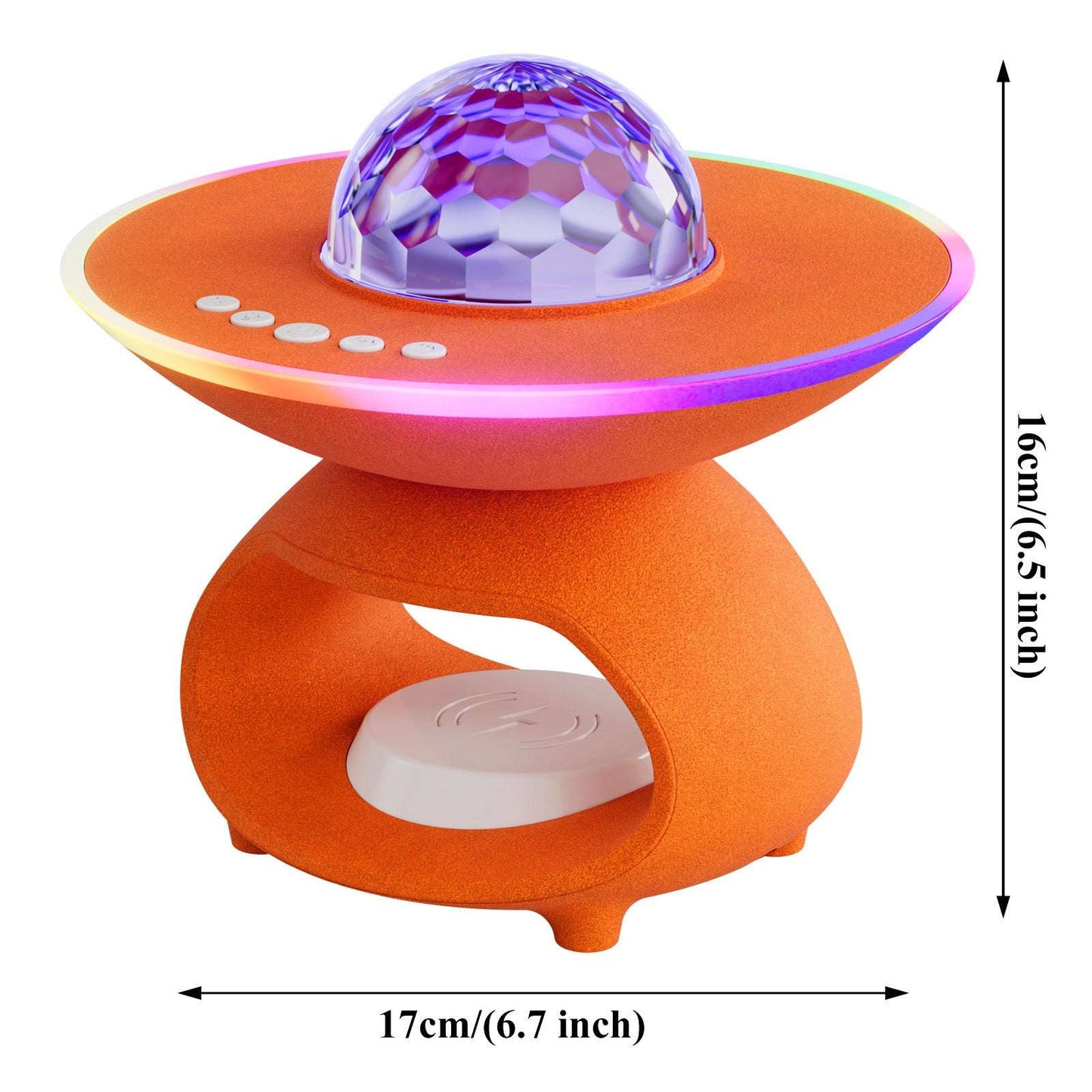 LED Dynamic Starry Sky Projector Light USB Bluetooth Speaker Atmosphere Light