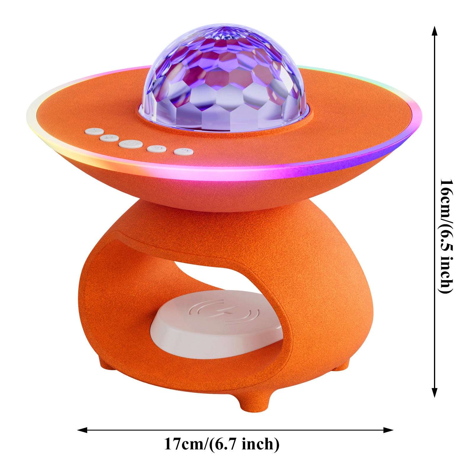 LED Dynamic Starry Sky Projector Light USB Bluetooth Speaker Atmosphere Light