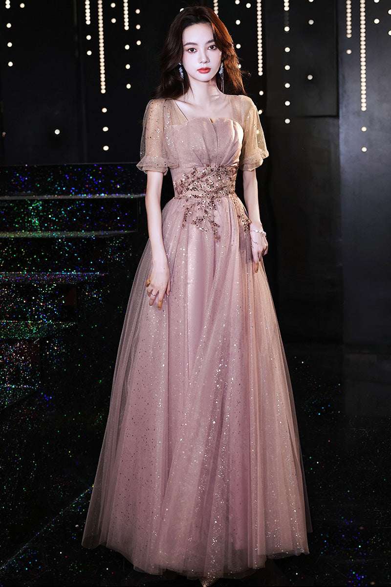 New Birthday Banquet Party Elegant Socialite Host Fairy Slim Evening Dress For Women - globaltradeleader