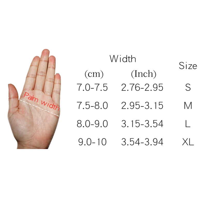 Cycling thick silicone shock absorbing gloves