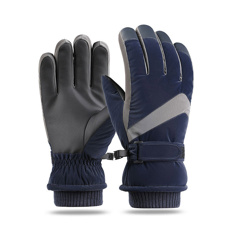 Couple Winter Fleece Thickened Warm And Windproof Gloves - globaltradeleader
