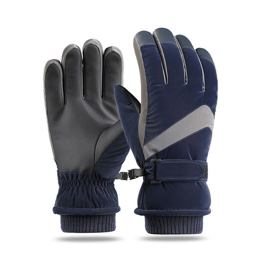 Couple Winter Fleece Thickened Warm And Windproof Gloves - globaltradeleader