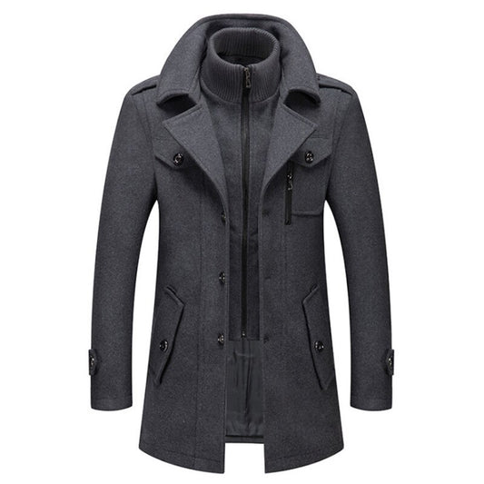 Cold-resistant Plus Cotton Woolen Men's Jacket - globaltradeleader