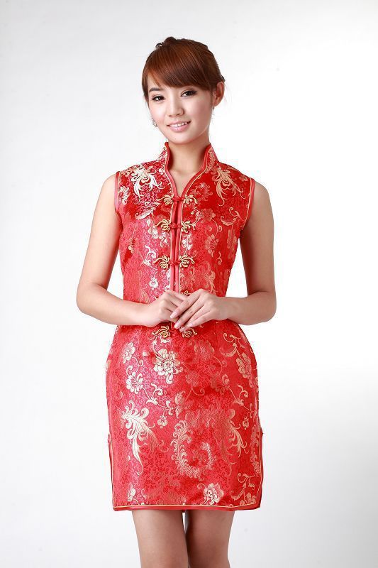 Classical Brocade Cheongsam