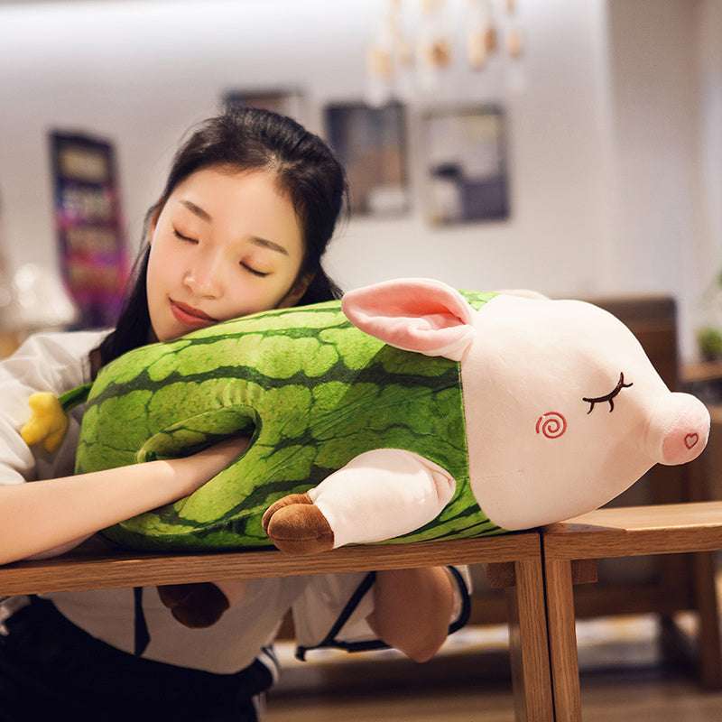 Cute piggy hand warmer pillow plush doll - globaltradeleader