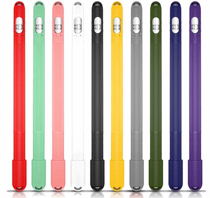Touch Pen Set Pencil Silicone Touch Pen Set Stylus Storage Protective Cover Pencil Set