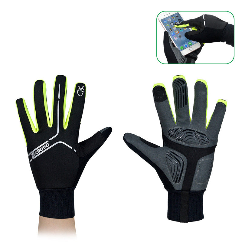 New long finger cycling gloves