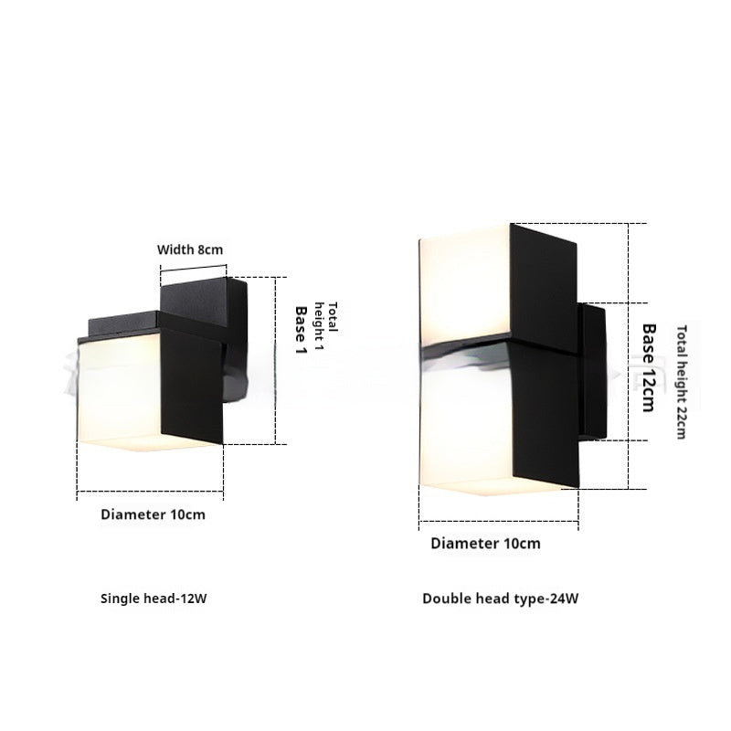 Outdoor Waterproof Balcony Wall Lamp Villa Street Lamp - globaltradeleader