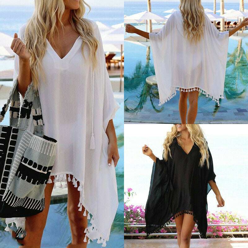 Hooded Top Suit Bikini Beach Sunscreen Clothing - globaltradeleader