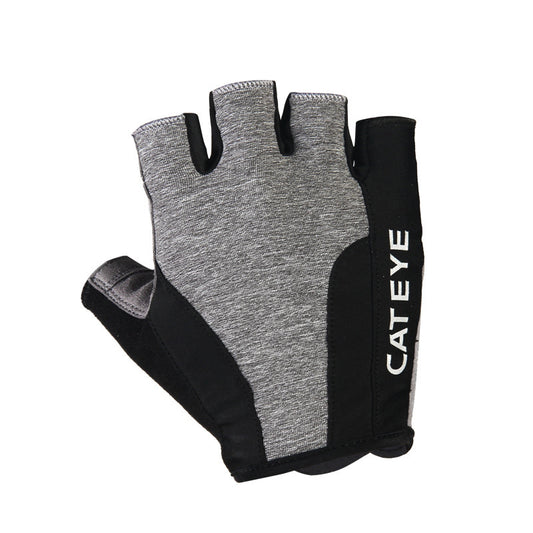 Cycling shock-absorbing non-slip short finger gloves