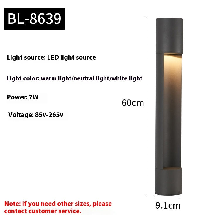 Outdoor Waterproof Led Cylinder Lawn Landscape Lamp - globaltradeleader