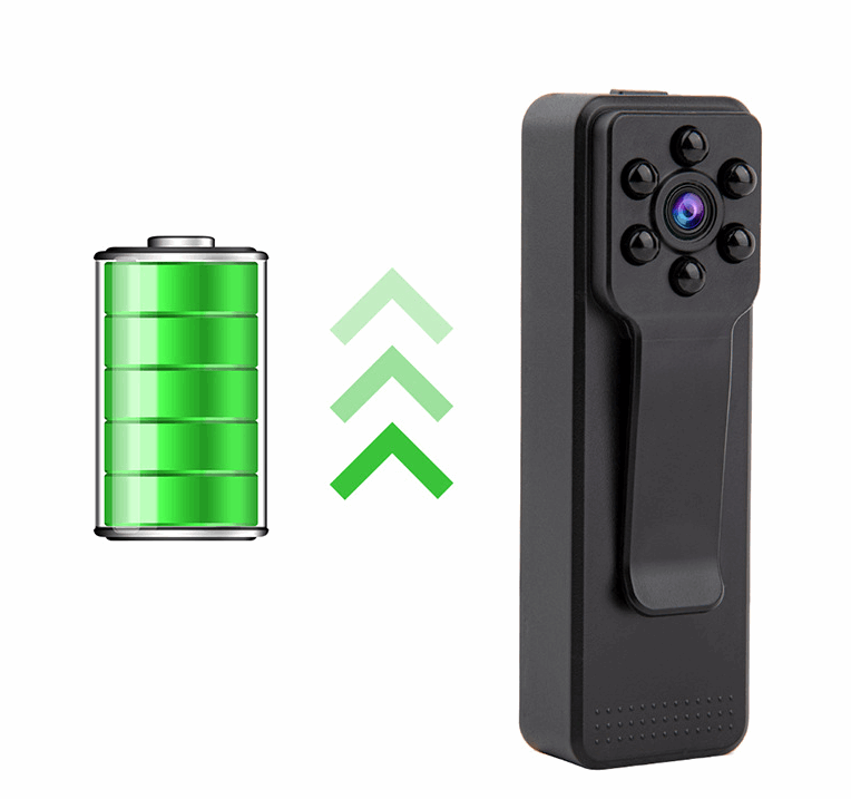 Back Clip Portable Night Vision HD 1080P Camera