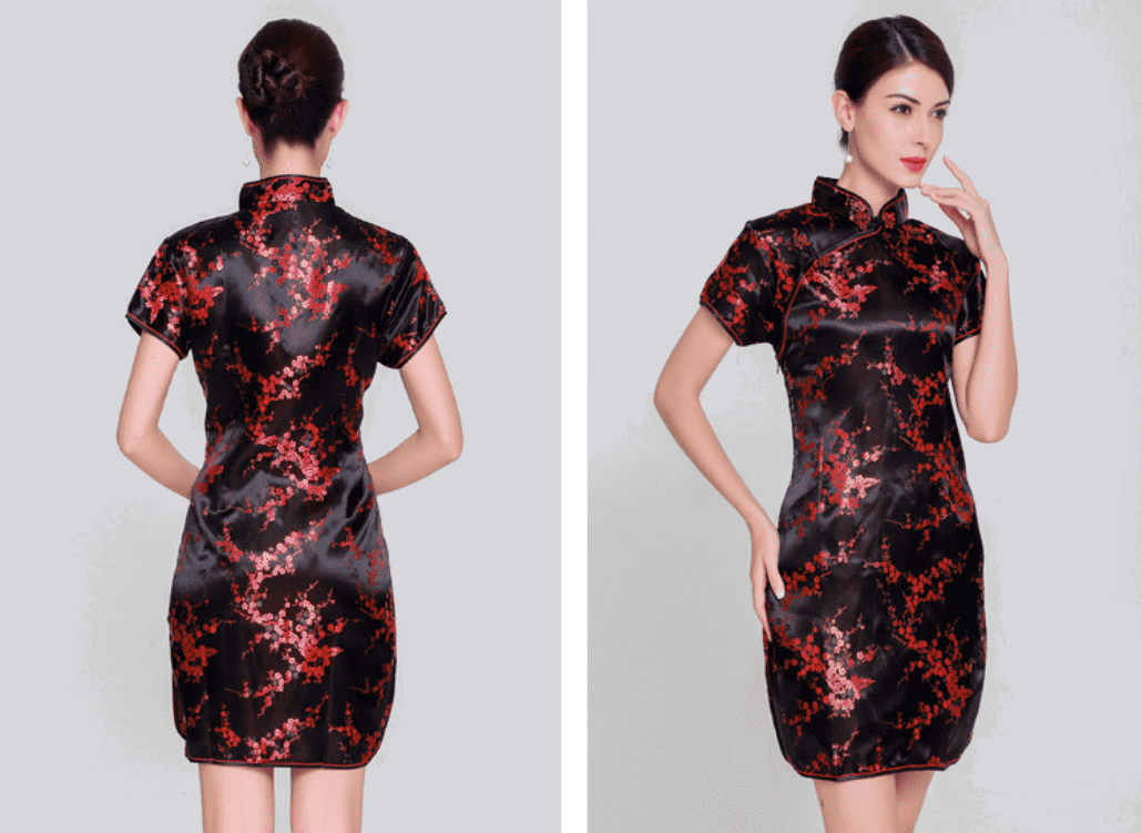 The Cheongsam Mini Dress