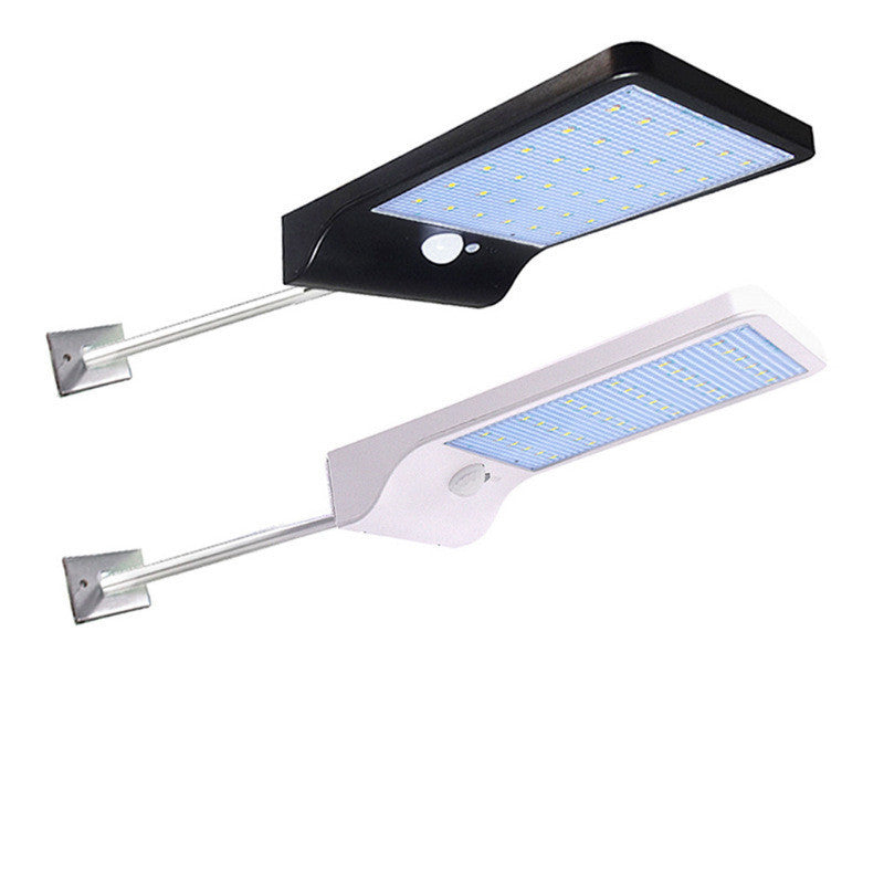 36LED Solar Human Body Induction Outdoor Waterproof Courtyard Wall Lamp - globaltradeleader