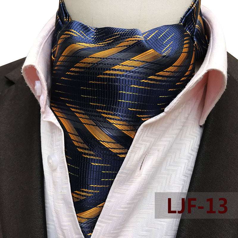Men's Scarf Jacquard Polyester British - globaltradeleader