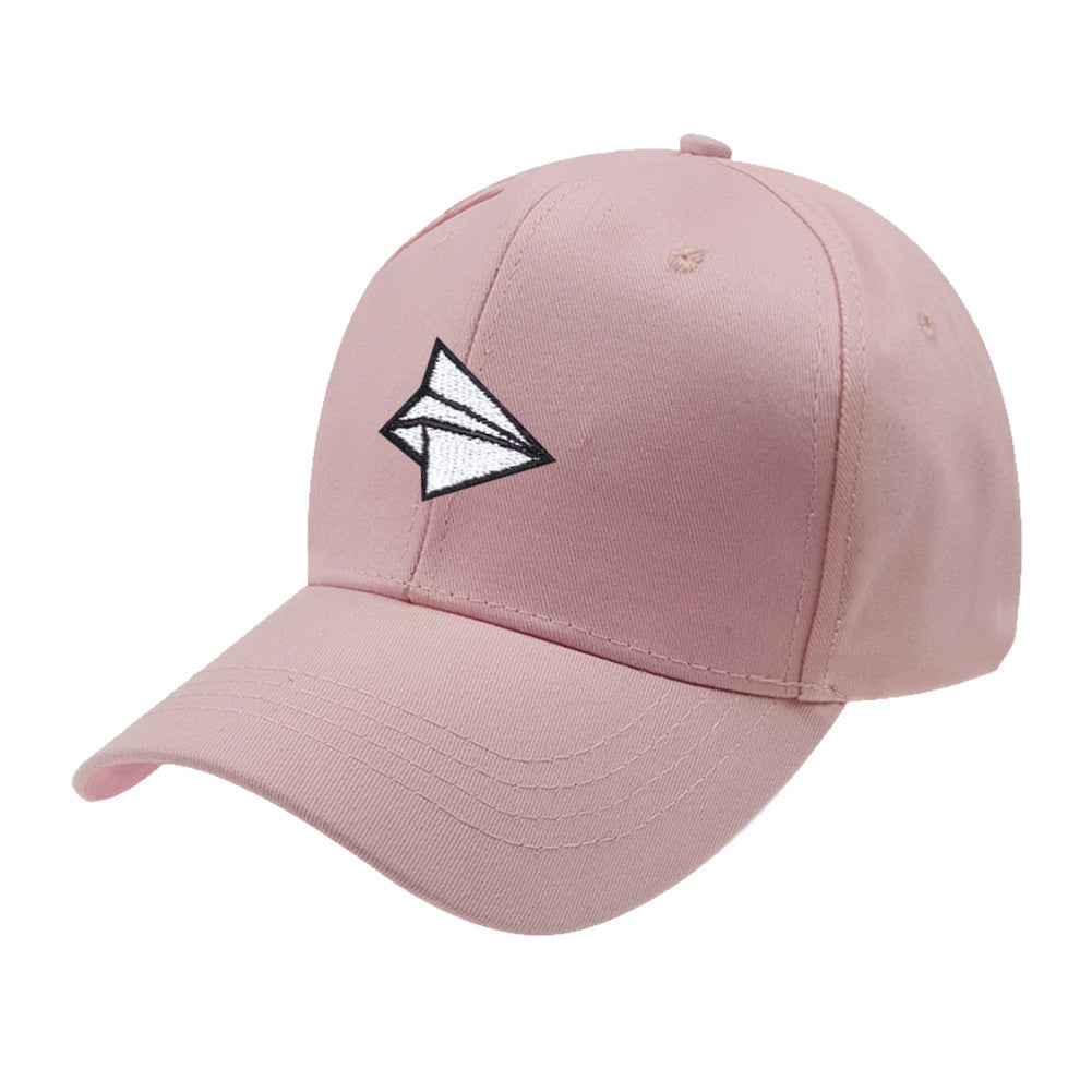 Paper airplane embroidery baseball cap - globaltradeleader