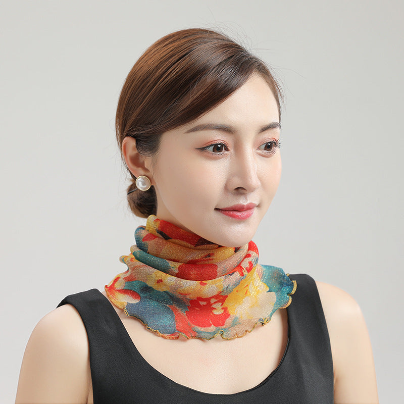 Women's UV Protection Neck Protection Scarf