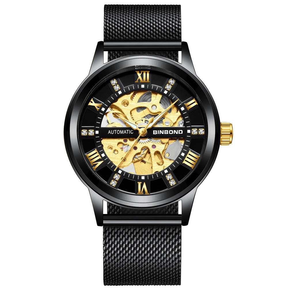Men's Automatic Mechanical Watch Luminous Simple Fashion Trend - globaltradeleader