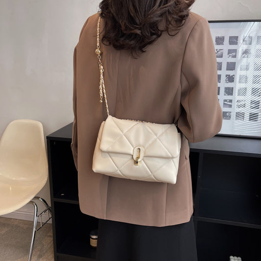 Commuting Fashion New Trendy Chain Messenger Bag - globaltradeleader