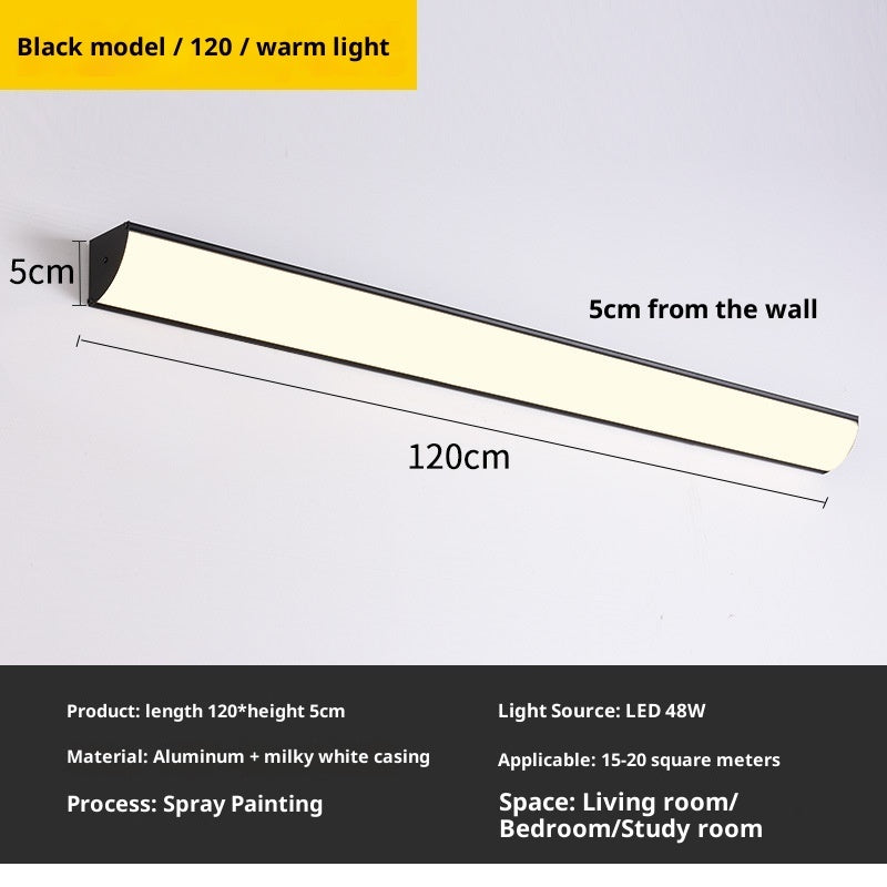 Surface-mounted Outdoor Sensor Light, Waterproof Strip Wall Lamp - globaltradeleader