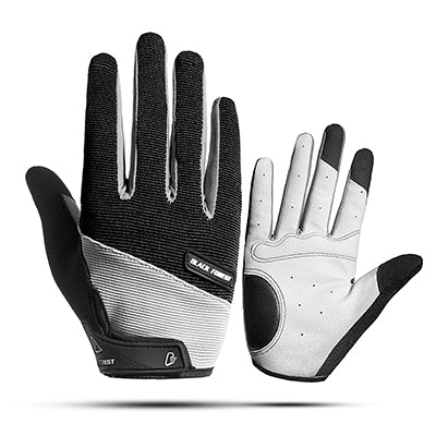 Men's And Women's Sports Non-slip Fitness Bike Full-finger Cycling Shock-absorbing Touch Screen Gloves