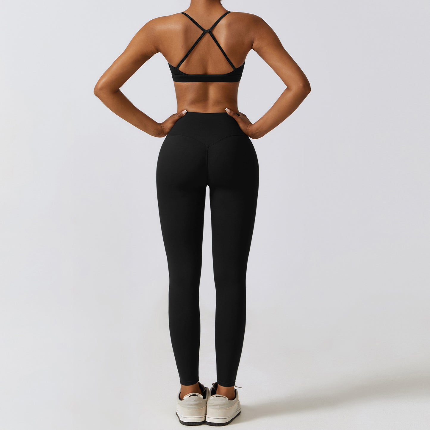 Skinny Yoga Clothes Nude Feel Quick-drying Sports Suit - globaltradeleader