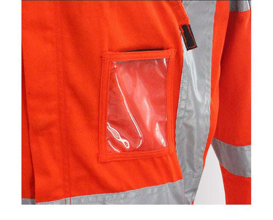 Men's Long Sleeve Reflective Overalls