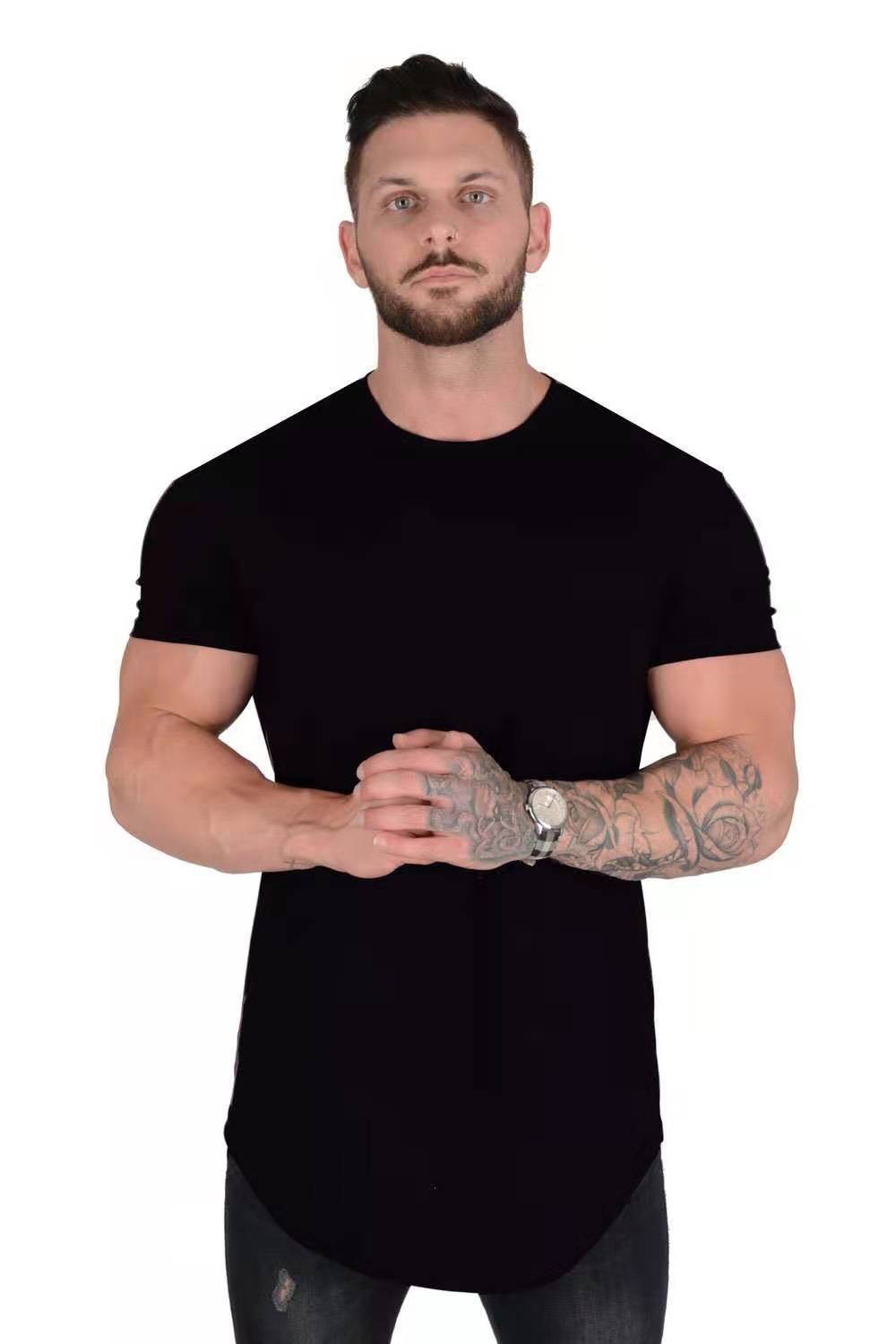 Men's Casual Short-sleeved Sports Fitness T-shirt - globaltradeleader