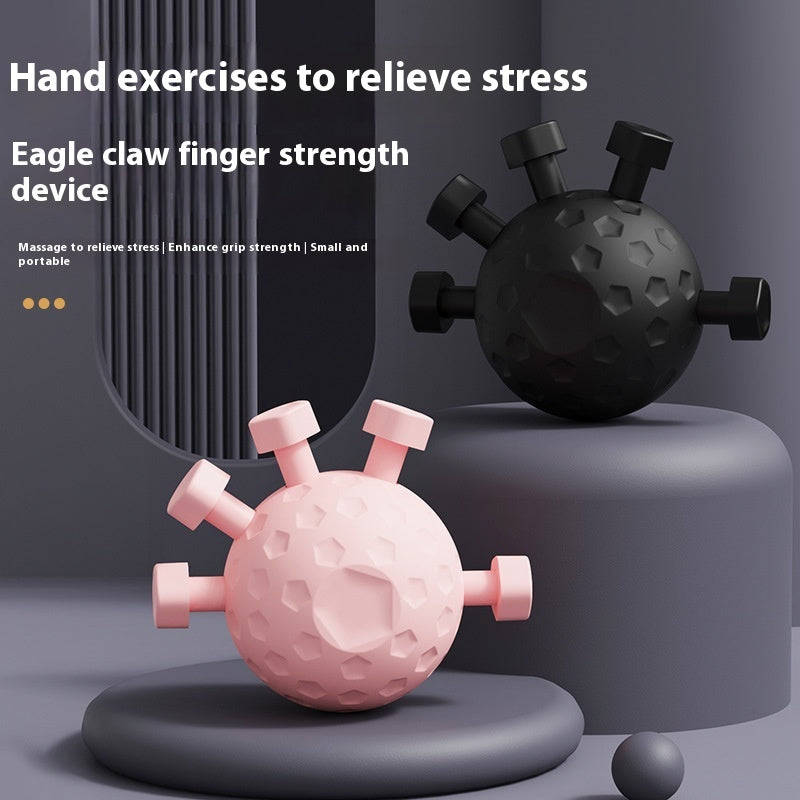 Eagle Claw Climbing Fingerboard Hand Exercise Decompression Finger Press Ball - globaltradeleader
