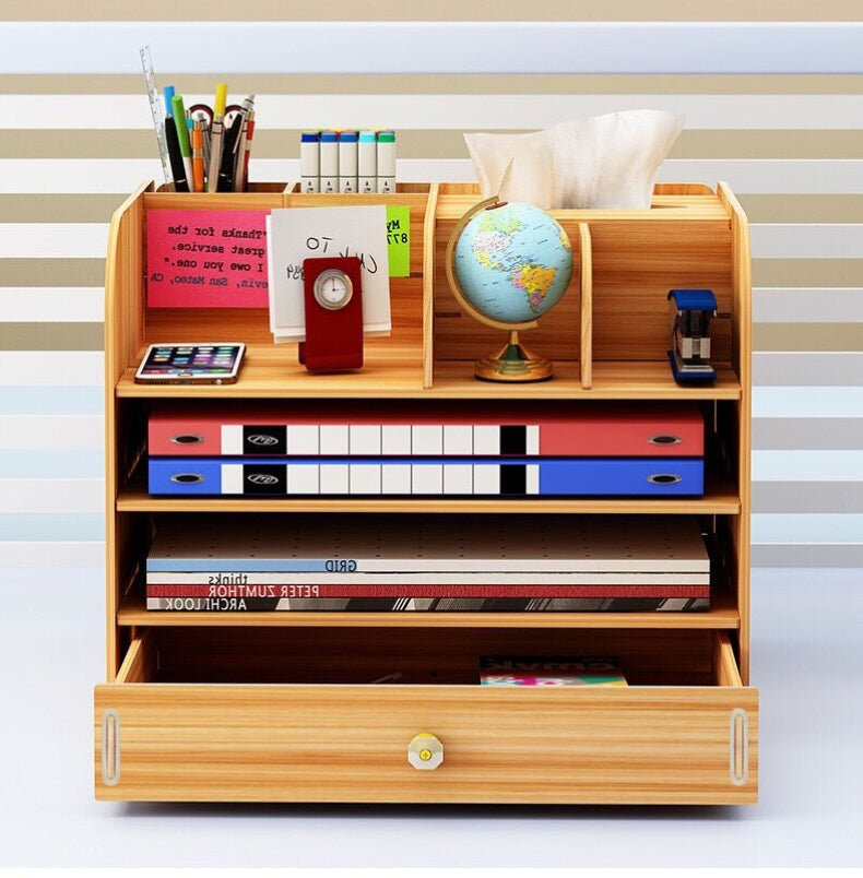 Office Desk Dormitory Desktop Storage Rack - globaltradeleader