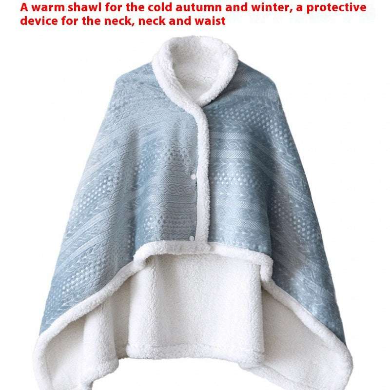 Double-layer Thickened Student Office Air Conditioning Room Nap Blanket Cover Leg Small Blanket - globaltradeleader