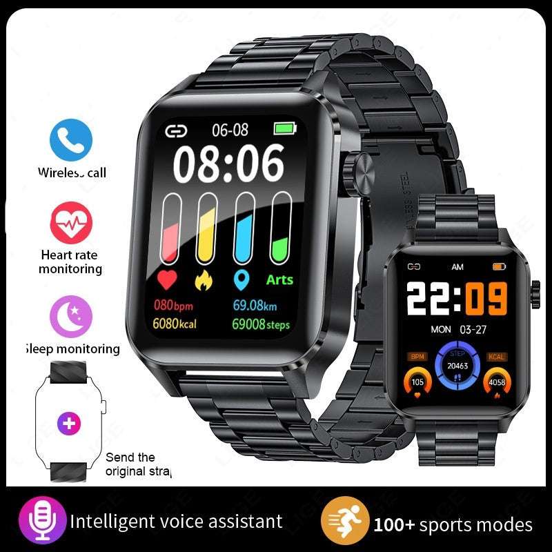 Bluetooth Calling Waterproof Health Monitoring Smart Watch - globaltradeleader