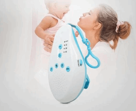 Spot Sale Baby Soothing Bed Bell White Noise Coaxing Sleep Aid DIY Recording Message Music Sounder