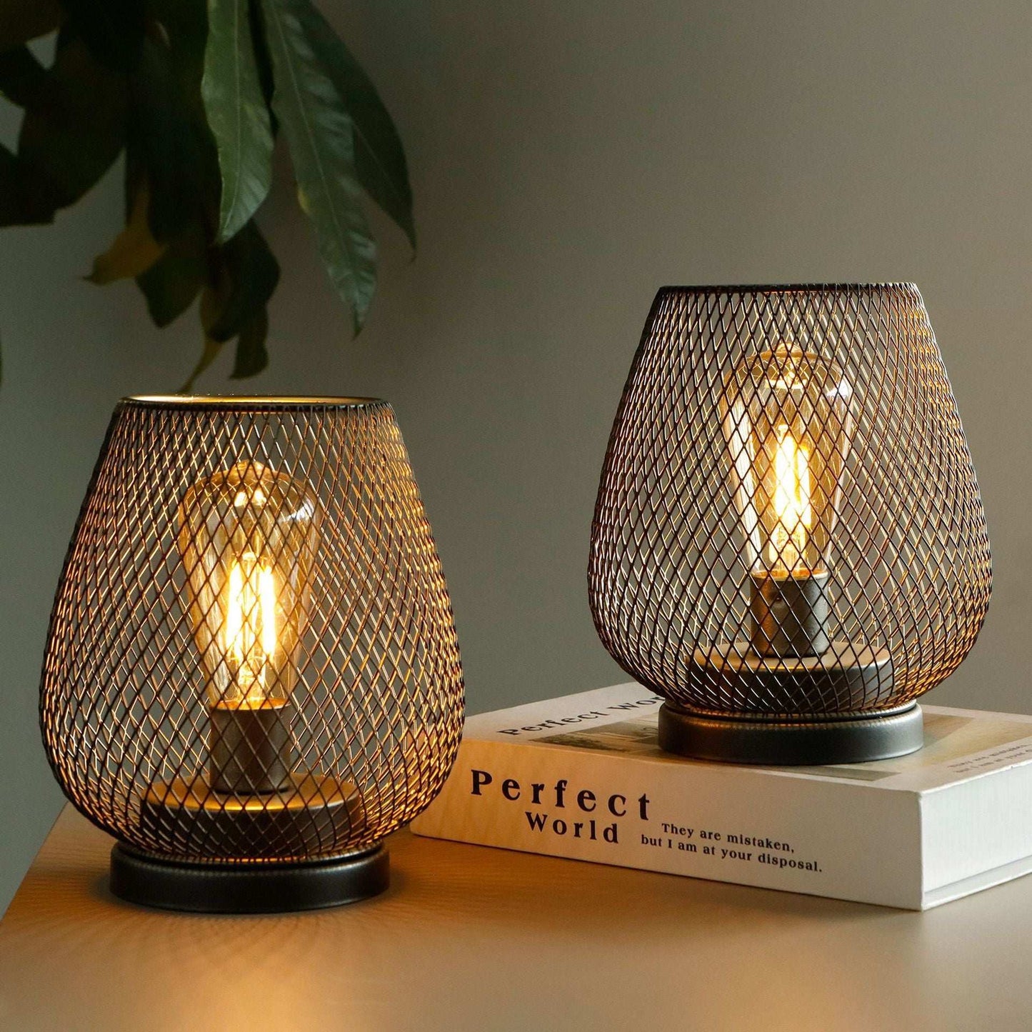 Iron Lamp Bedroom Dining Room Net Light Small Night Lamp Decorative Lights - globaltradeleader