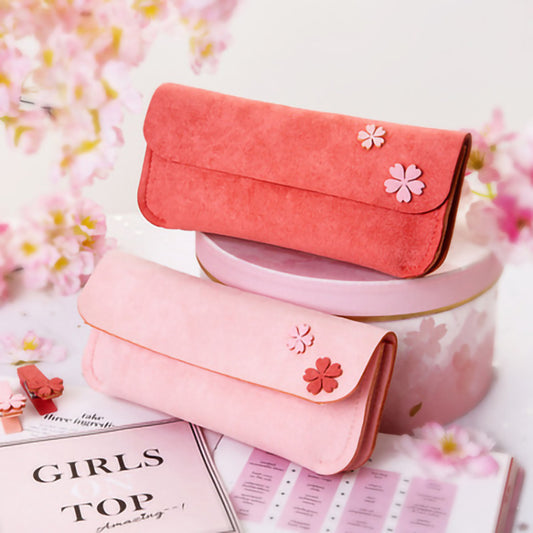 Fashionable Personality Furry Material Gift Box Pencil Case