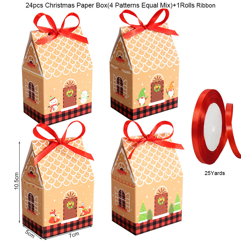 Christmas House Candy Box Small Gift