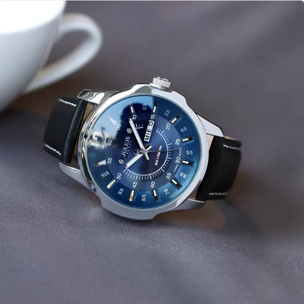 Fashion Calendar Week Quartz Handsome Men's Watch - globaltradeleader