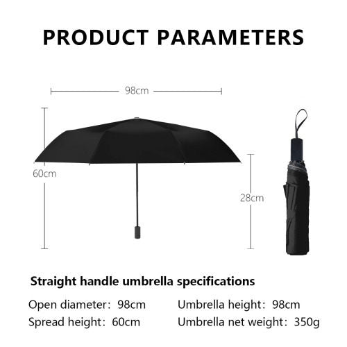 3 Fold Auto Umbrella (inside vinyl /outside printing)