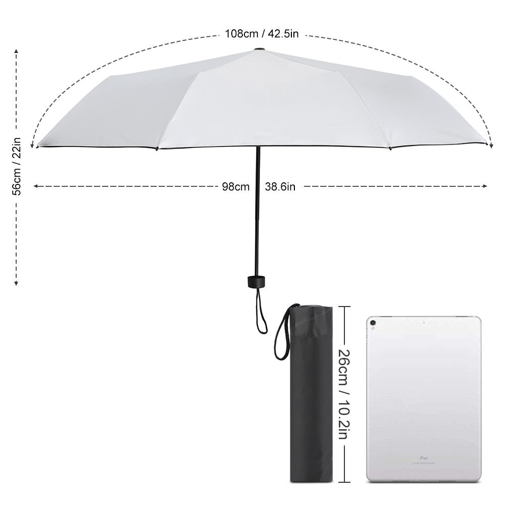 3 Fold Umbrella (inner vinyl/outer printing)