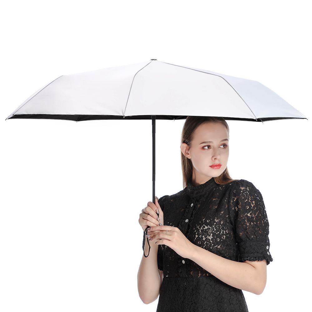 3 Fold automatic umbrella (inner vinyl/outer printing)