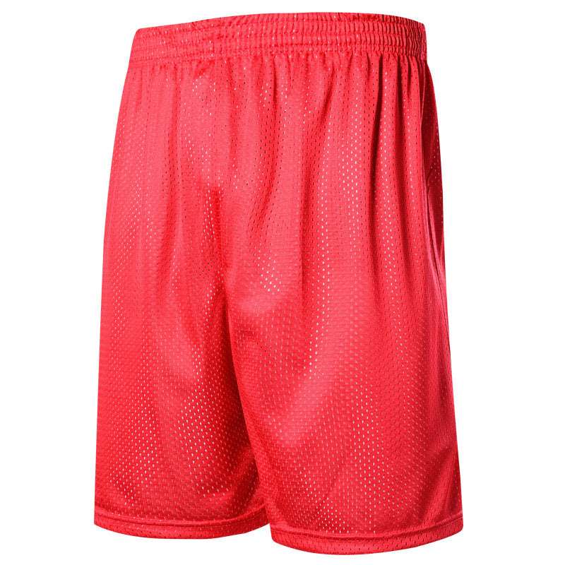 Summer knee shorts code male hip hop Basketball Shorts double training pants breathable mesh five shorts