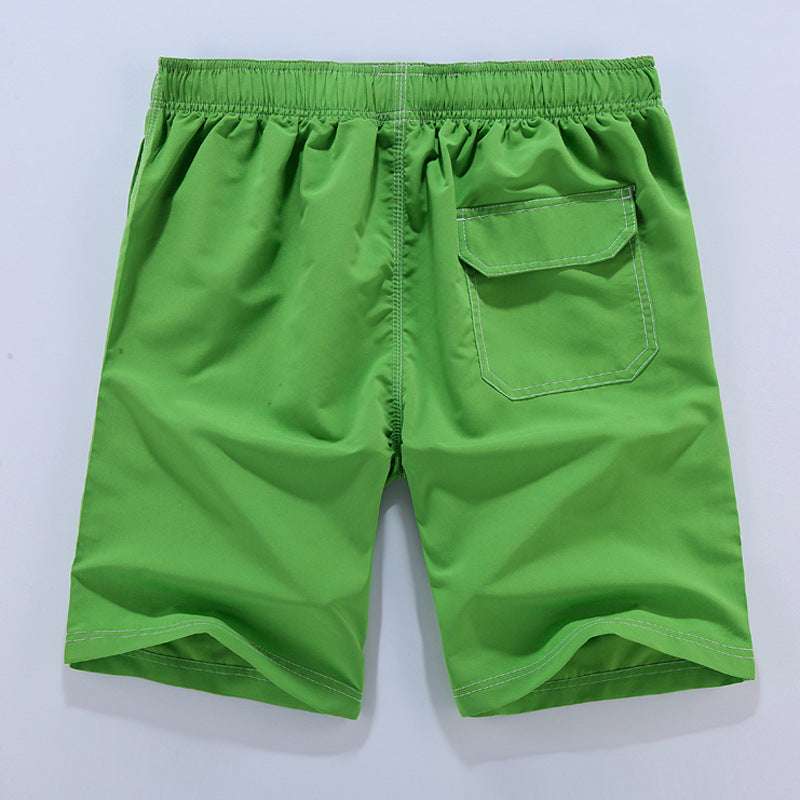 Men's quick-drying beach pants sports printing casual shorts big pants, men's beach pants shorts male