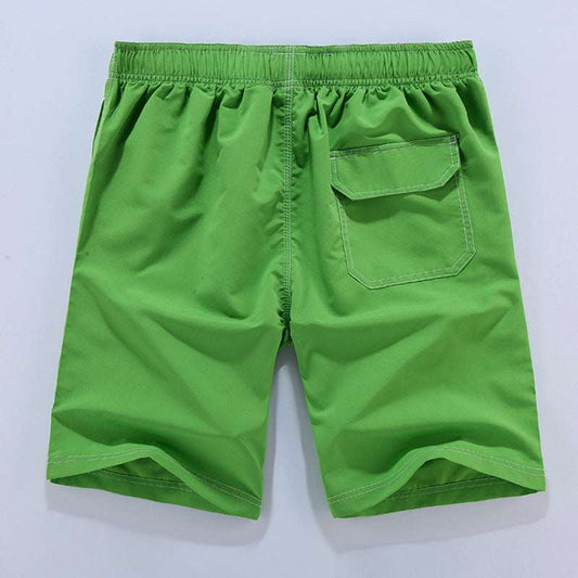 Men's quick-drying beach pants sports printing casual shorts big pants, men's beach pants shorts male