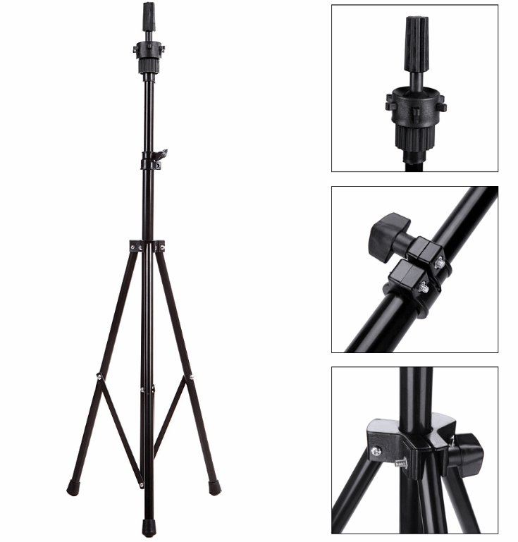 Metal folding beauty salon triangle exercise bracket