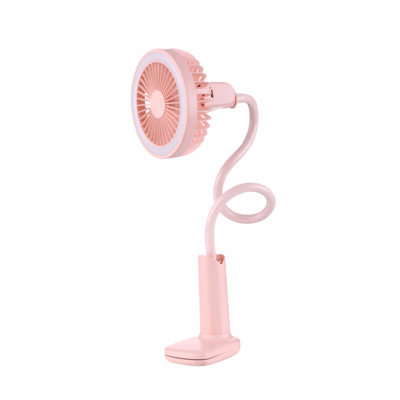 Eye protection lamp clip fan