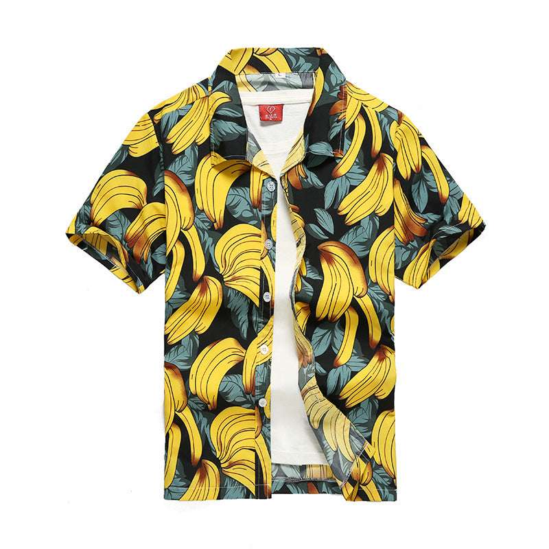 Hawaiian print shirt - globaltradeleader