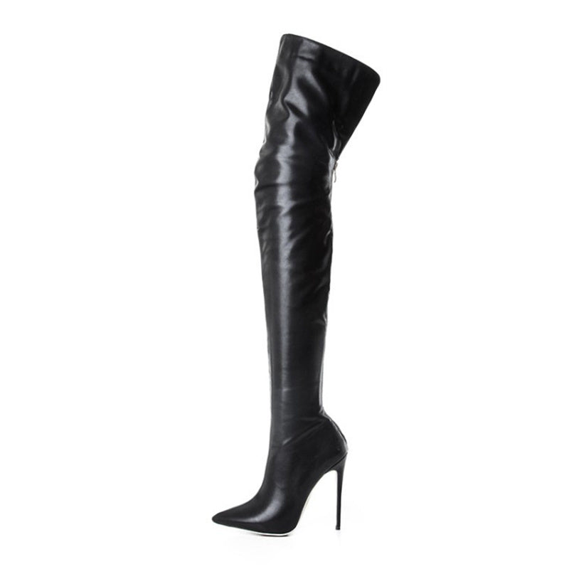 Women's New Adhesive Sole Knee Boots - globaltradeleader
