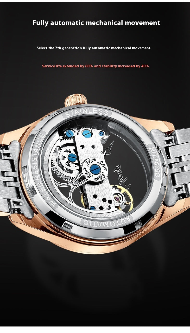 Automatic Hollow Mechanical Watch Generation Hair - globaltradeleader