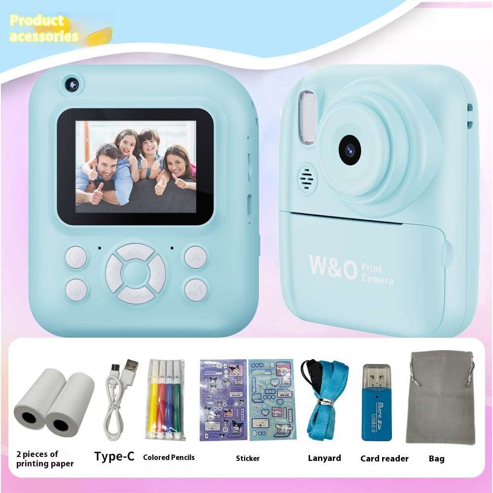 Children's Toy Digital Camera Photo HD Printable Camera - globaltradeleader